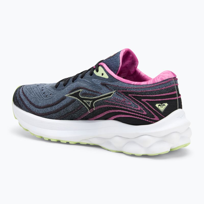 Dámska bežecká obuv Mizuno Wave Skyrise 5 Roxy wild wind/black/rosebud 3