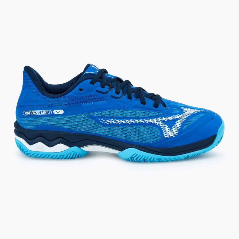 Pánska tenisová obuv Mizuno Wave Exceed Light 2 CC mugen blue/white/river blue 2