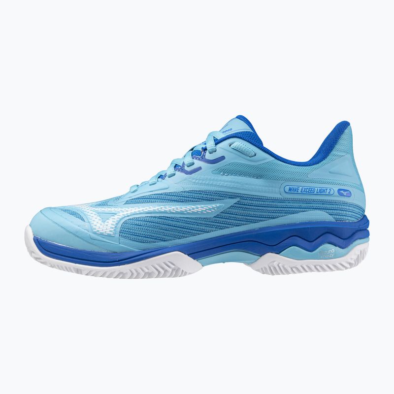 Dámska tenisová obuv Mizuno Wave Exceed Light 2 CC river blue/white/mugen blue