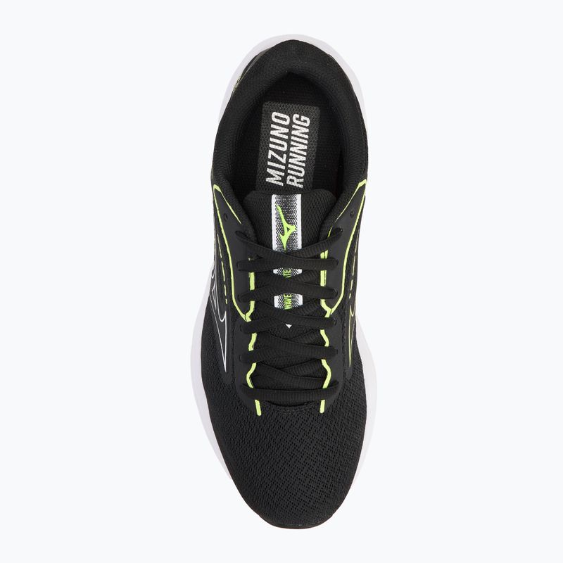 Pánska bežecká obuv Mizuno Wave Equate 8 black/white/mizuno neo lime 5