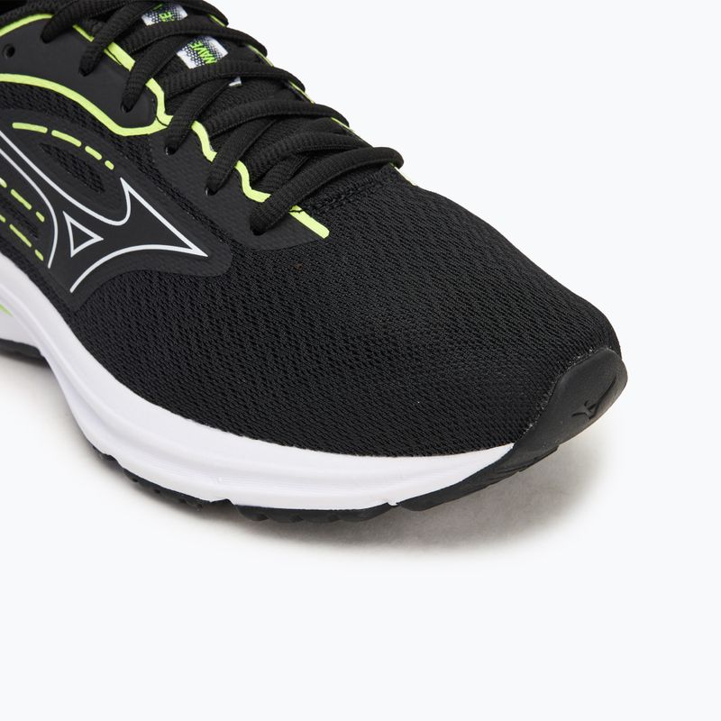 Pánska bežecká obuv Mizuno Wave Equate 8 black/white/mizuno neo lime 7