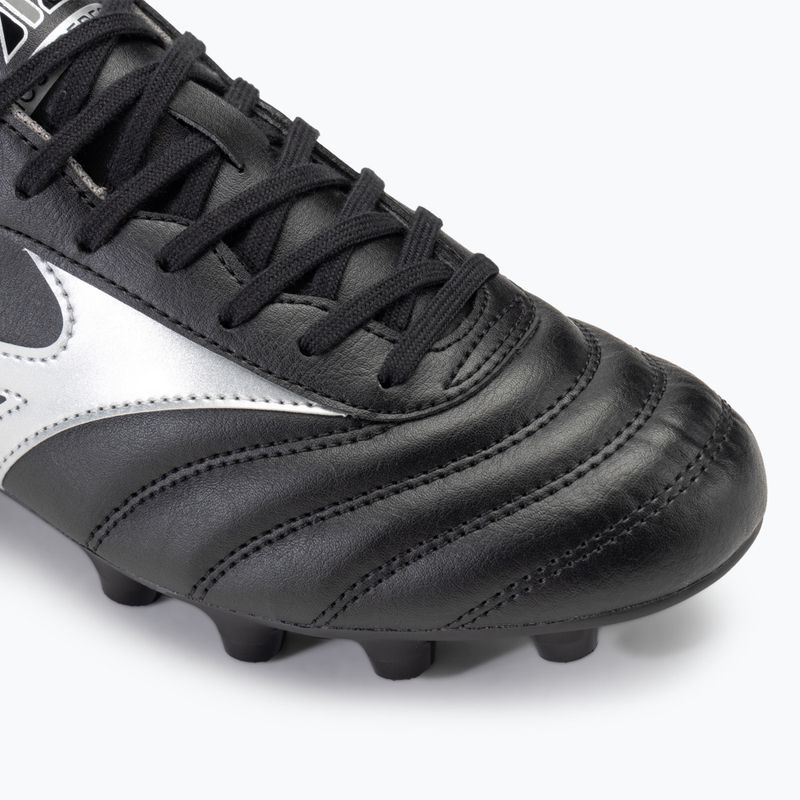 Pánske kopačky Mizuno Morelia II Club FG black/galaxy silver/dark shadow 7