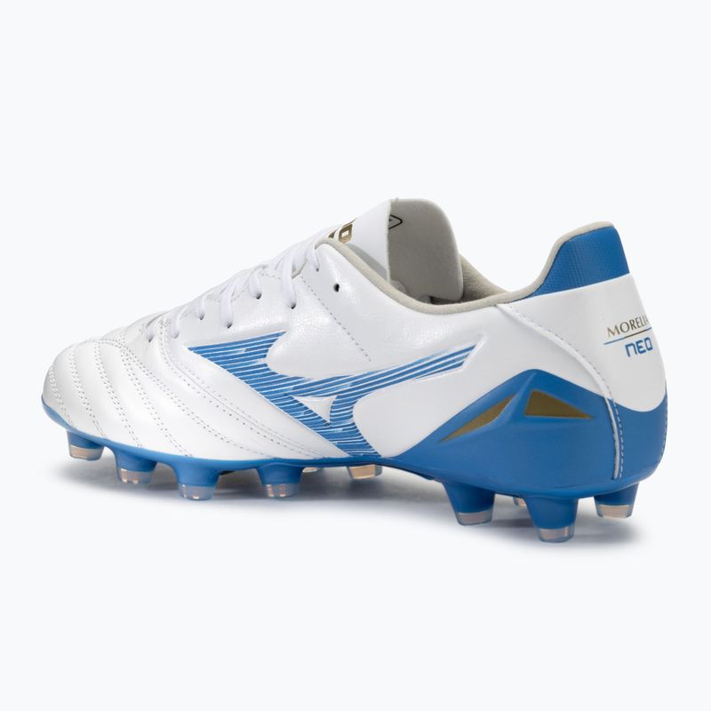 Pánske kopačky Mizuno Morelia Neo IV Pro FG laser blue/white 3