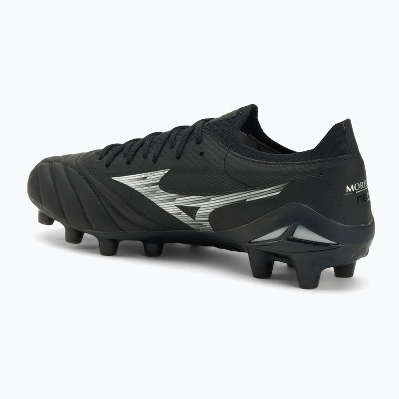 Pánske kopačky Mizuno Morelia Neo IV β Elite FG black/galaxy silver/black 3