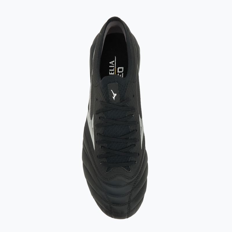 Pánske kopačky Mizuno Morelia Neo IV β Elite FG black/galaxy silver/black 5