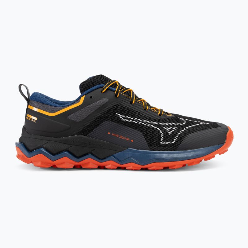 Pánska bežecká obuv Mizuno Wave Ibuki 4 ebony/white/spicy orange 2