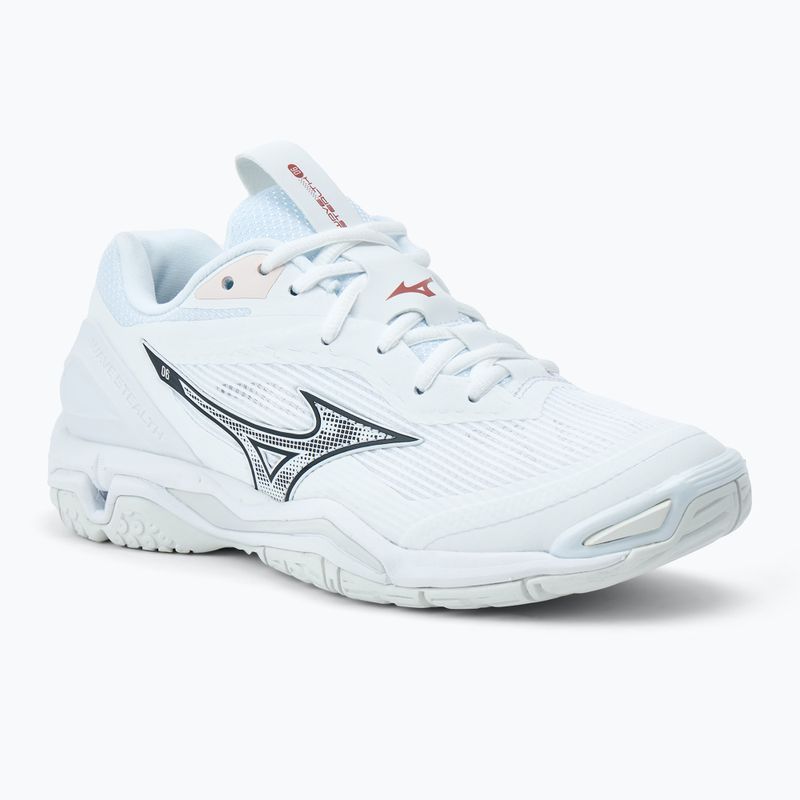 Dámska hádzanárska obuv Mizuno Wave Stealth 6 white/aleutian/cloud pink