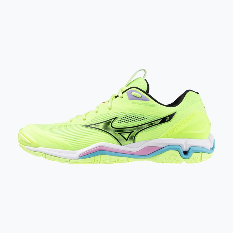 Pánska hádzanárska obuv Mizuno Wave Stealth 6 neo lime/black/splish splash 8