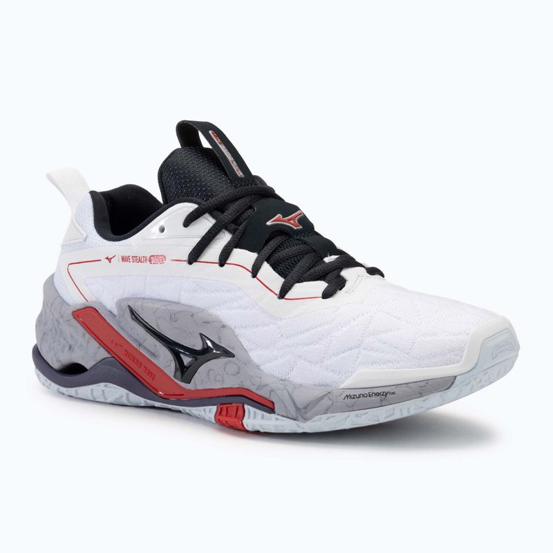 Pánska hádzanárska obuv Mizuno Wave Stealth Neo 2 white/salsa/black