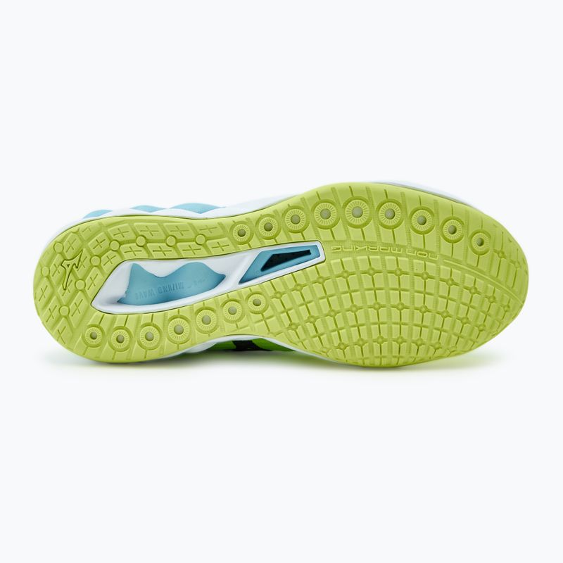 Pánska volejbalová obuv Mizuno Wave Luminous 3 neo lime/black/splish splash 4