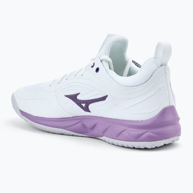 Dámska volejbalová obuv Mizuno Wave Luminous 3 white/patrician purple/quince 3