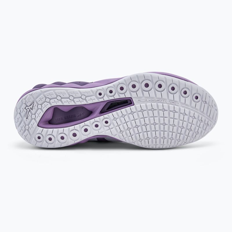 Dámska volejbalová obuv Mizuno Wave Luminous 3 white/patrician purple/quince 4