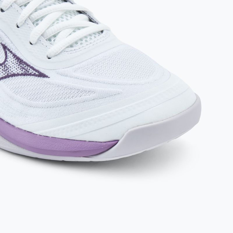 Dámska volejbalová obuv Mizuno Wave Luminous 3 white/patrician purple/quince 7