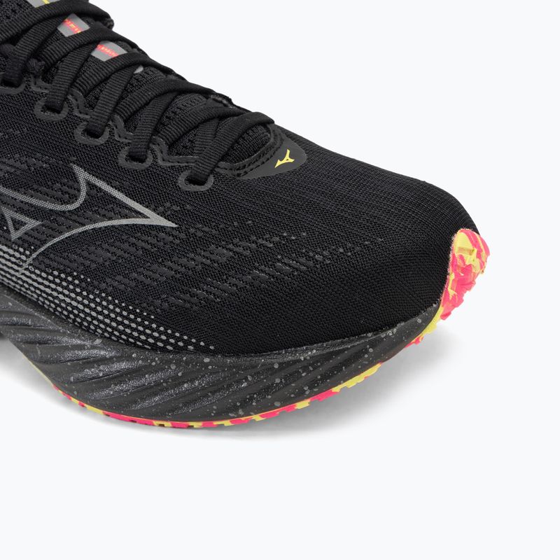 Pánska bežecká obuv Mizuno Wave Rider 28 black/silver/sunny lime 7