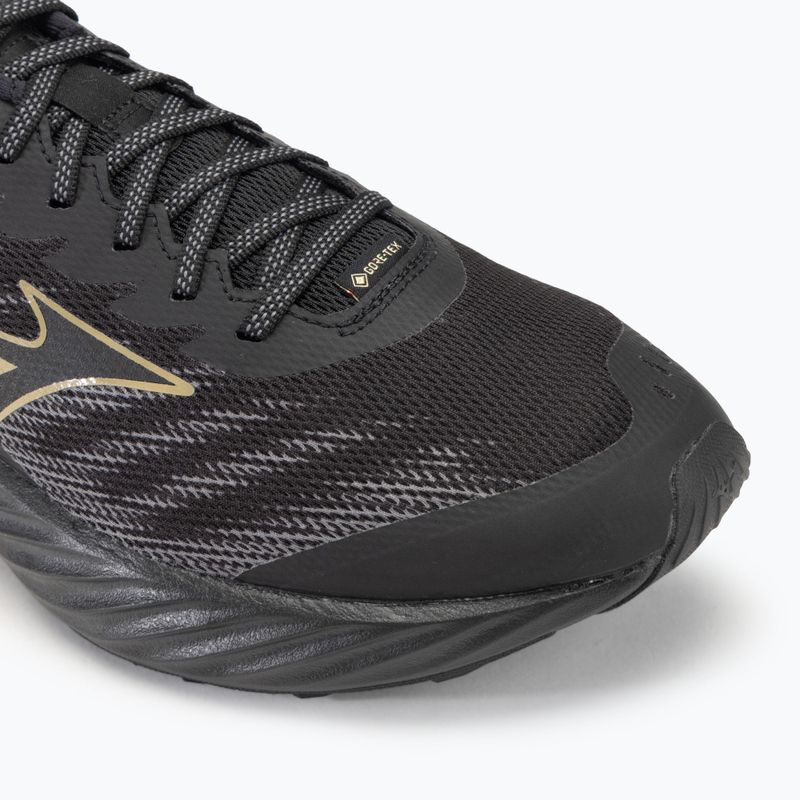 Pánska bežecká obuv Mizuno Wave Rider GTX 2 black/golden halo/quiet shade 7