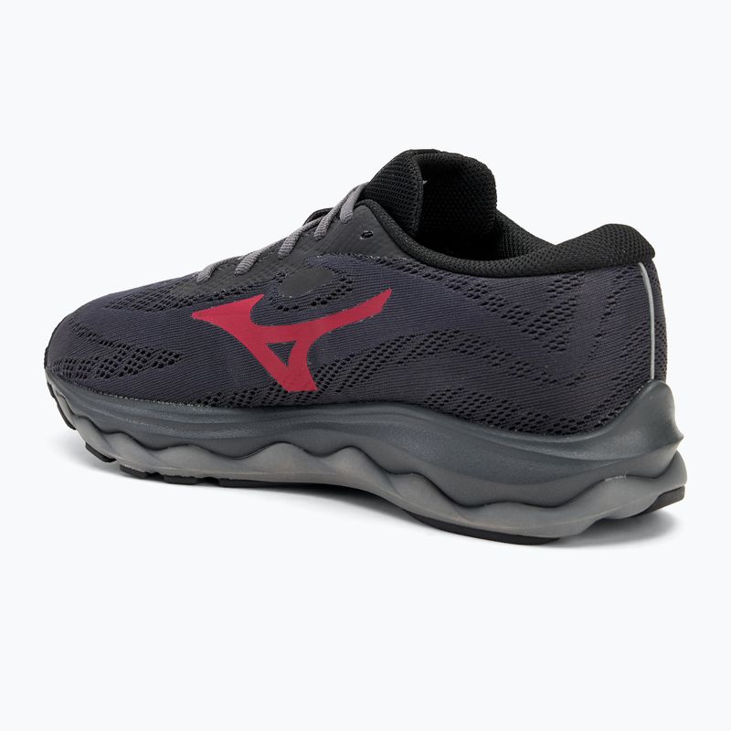 Dámska bežecká obuv Mizuno Wave Serene GTX ebony/rumba red/black 3