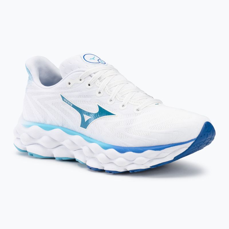 Dámska bežecká obuv Mizuno Wave Sky 8 white/laser blue/mugen blue