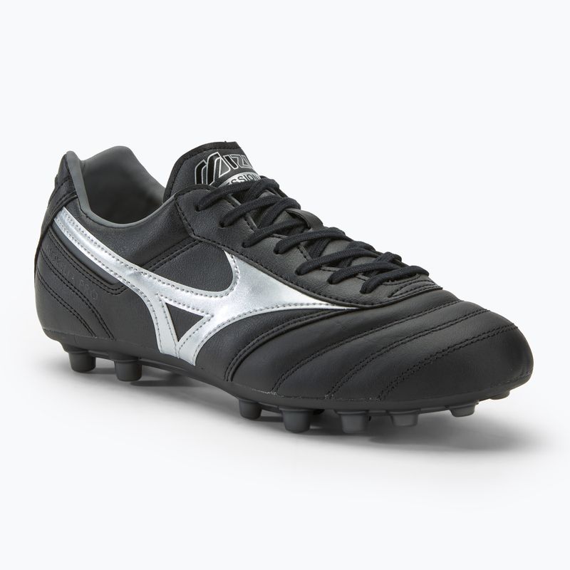 Pánske kopačky Mizuno Morelia II Pro AG black/galaxy silver/dark shadow