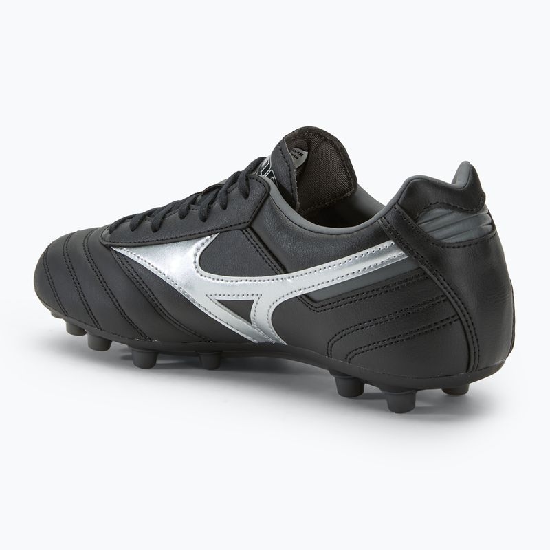 Pánske kopačky Mizuno Morelia II Pro AG black/galaxy silver/dark shadow 3