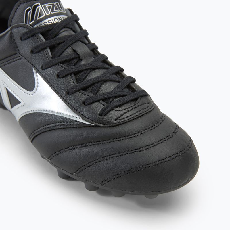 Pánske kopačky Mizuno Morelia II Pro AG black/galaxy silver/dark shadow 7