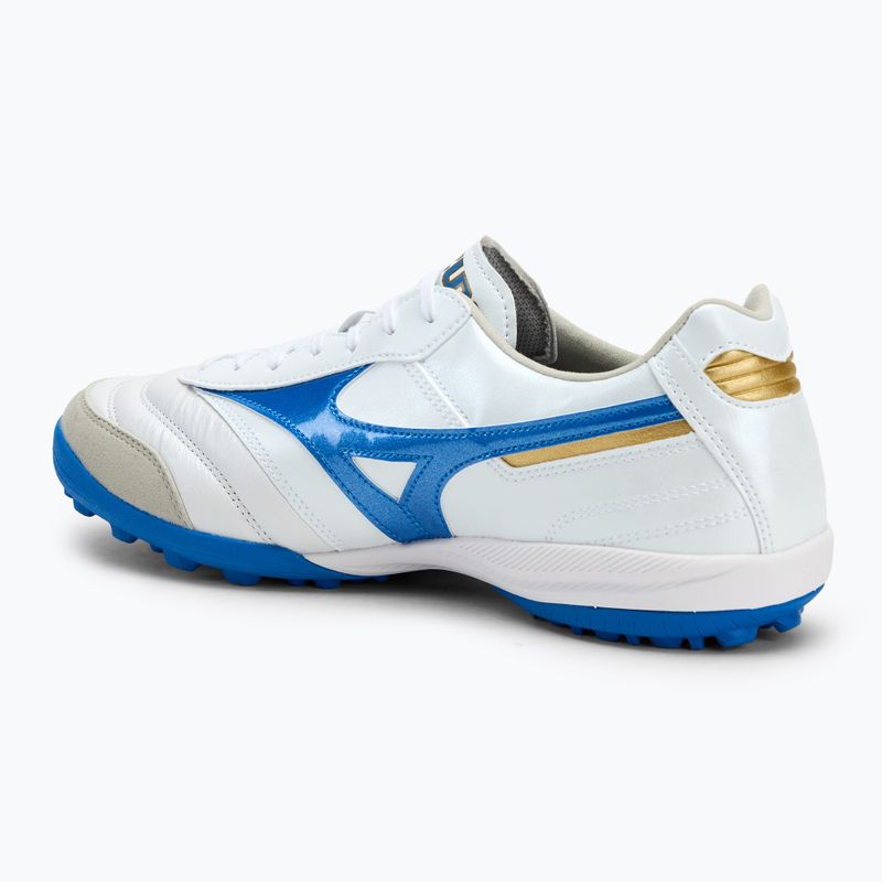 Pánske kopačky Mizuno Morelia Sala Elite TF white/laser blue/gold 3