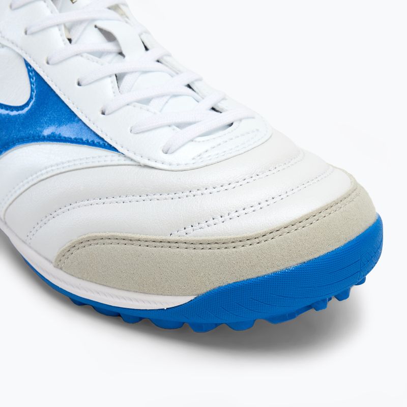 Pánske kopačky Mizuno Morelia Sala Elite TF white/laser blue/gold 7