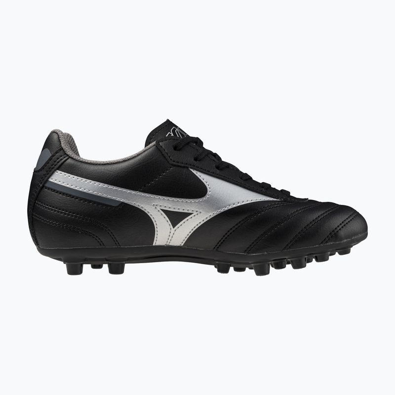 Detské kopačky Mizuno Morelia II Club AG black/galaxy silver/dark shadow 2