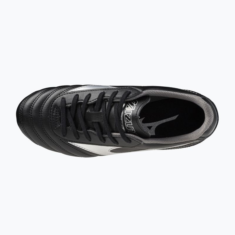 Detské kopačky Mizuno Morelia II Club AG black/galaxy silver/dark shadow 5