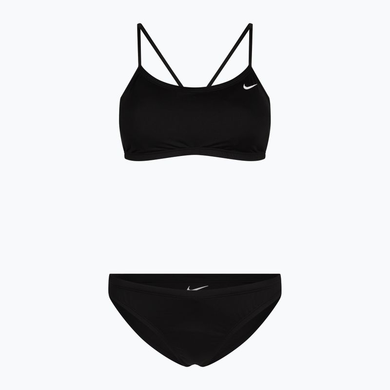 Dámske dvojdielne plavky Nike Essential Sports Bikini black NESSA211-001