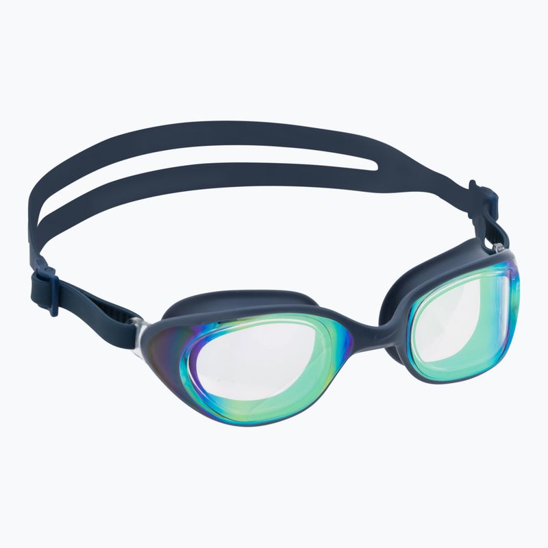 Plavecké okuliare Nike Expanse Mirrored navy blue NESSB160