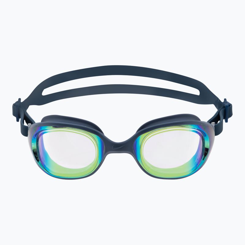 Plavecké okuliare Nike Expanse Mirrored navy blue NESSB160 2