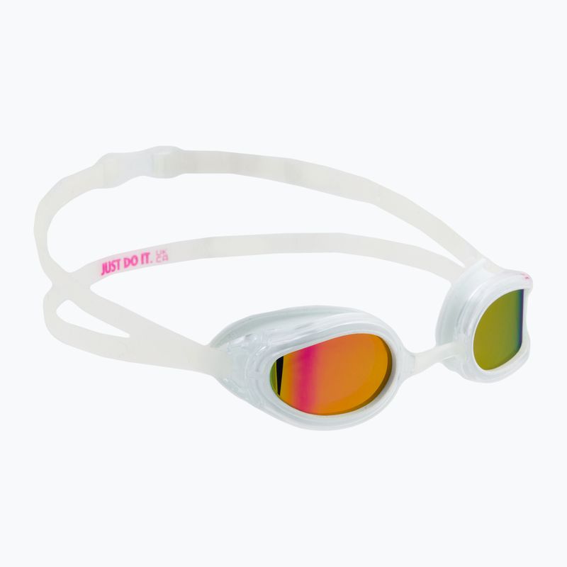 Plavecké okuliare Nike Legacy Polarized 678 white NESSB164