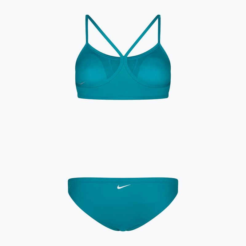 Dámske dvojdielne plavky Nike Essential Sports Bikini light blue NESSA211-345 2