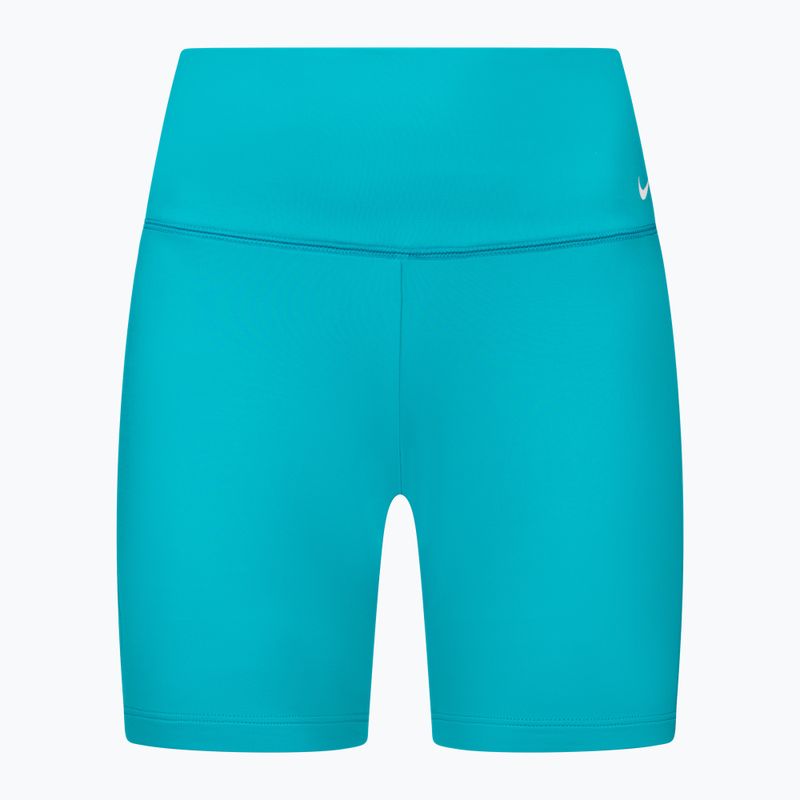 Dámske plavecké nohavice Nike Missy 6" Kick Short blue NESSB211-345