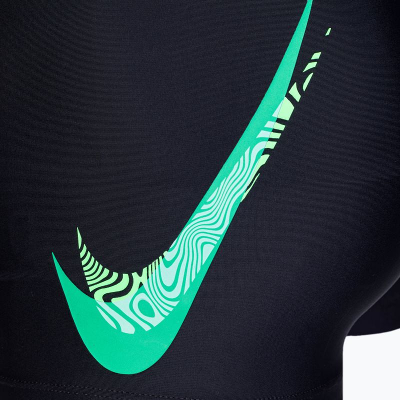 Pánske plavecké boxerky Nike Liquify Aquashort black NESSB565 3