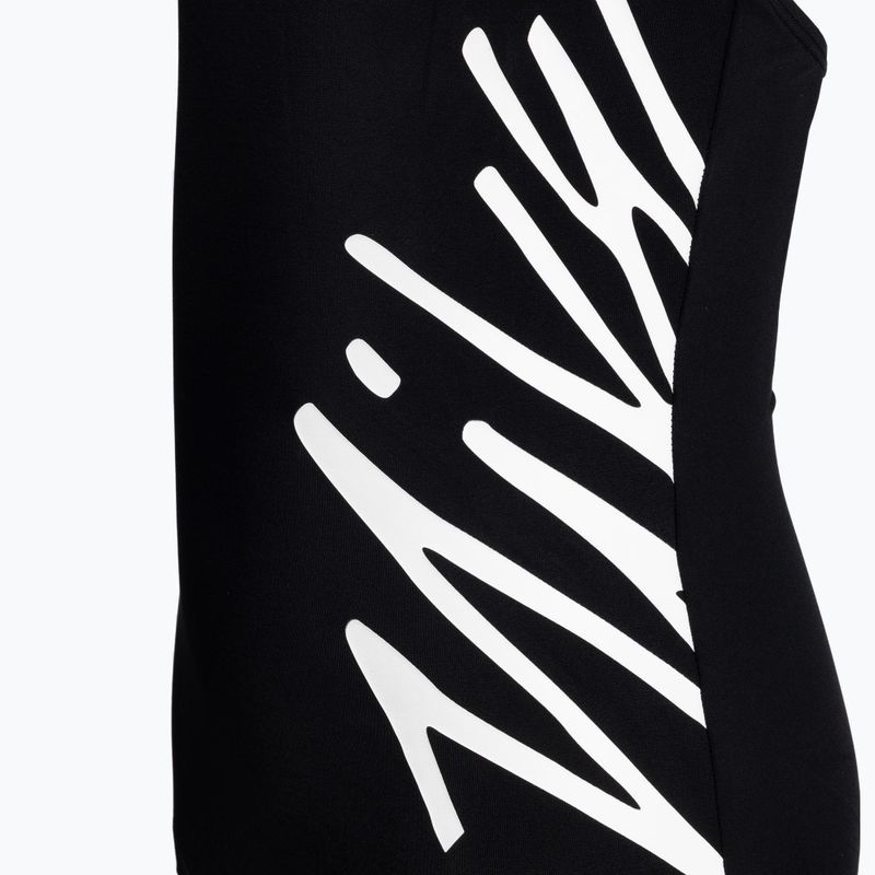 Detské jednodielne plavky Nike Crossback čierne NESSC727-001 3