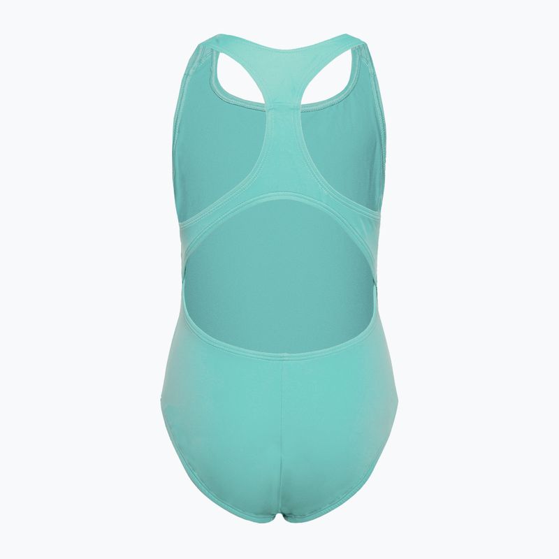Detské jednodielne plavky Nike Essential Racerback zelené NESSB711-339 7