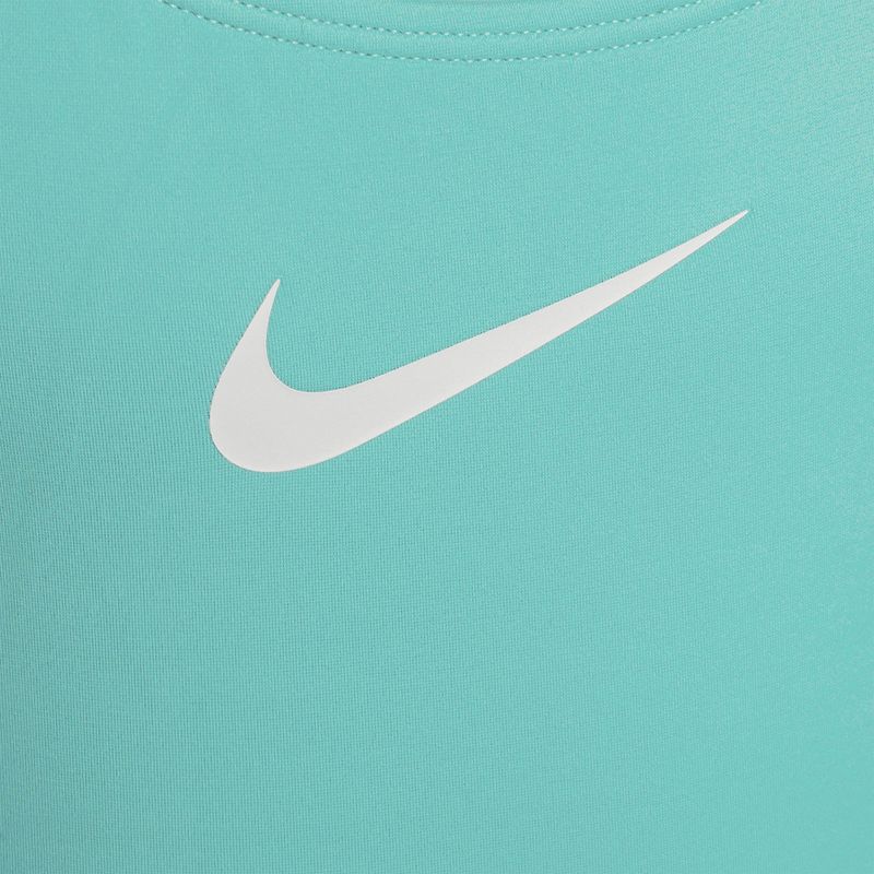 Detské jednodielne plavky Nike Essential Racerback zelené NESSB711-339 8