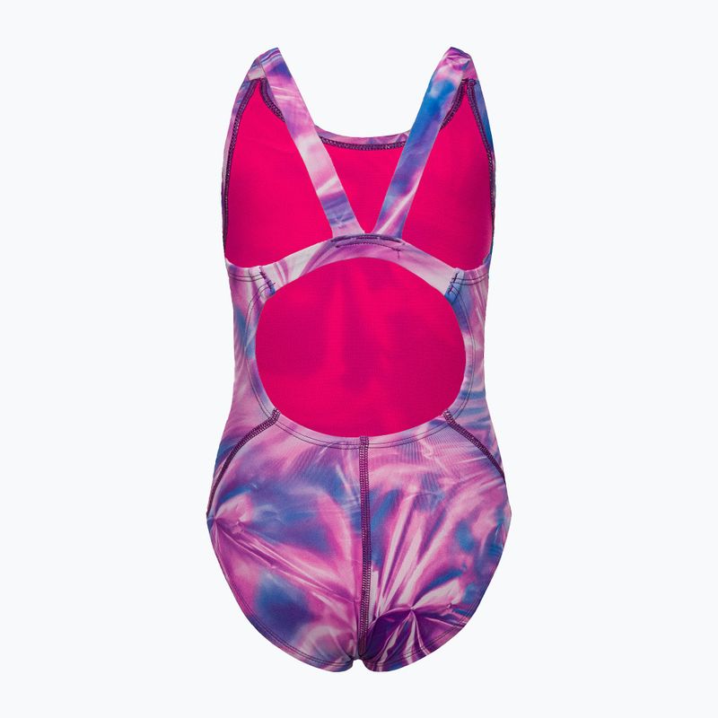 Detské jednodielne plavky Nike s viacnásobnou potlačou Fastback Farba NESSC755-989 2