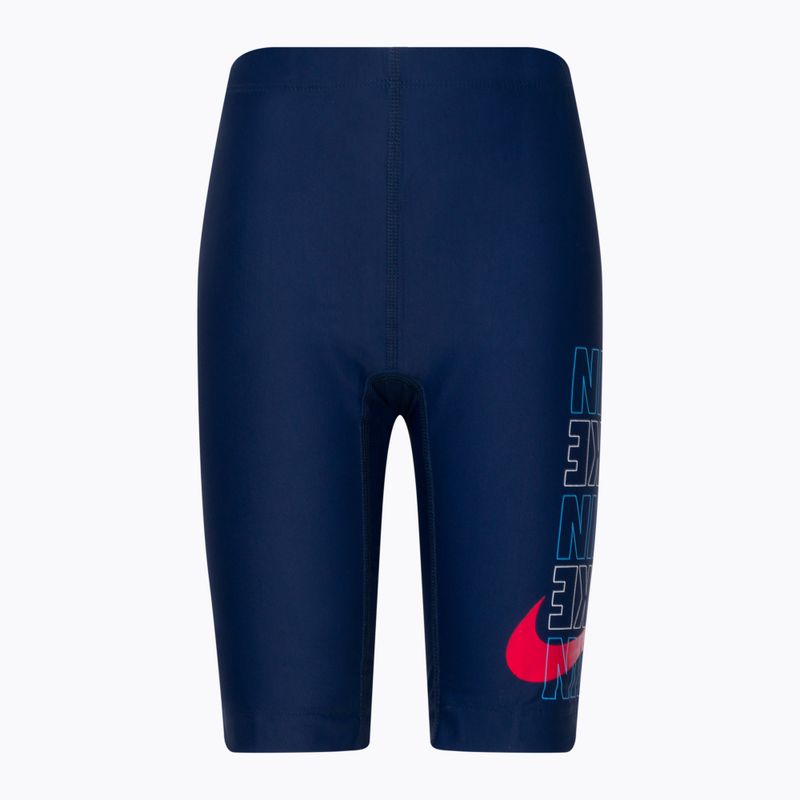 Detské plavky Nike Multi Logo navy blue NESSC853-440