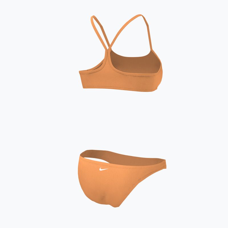 Dámske dvojdielne plavky Nike Essential Racerback Bikini pink NESSA211 6