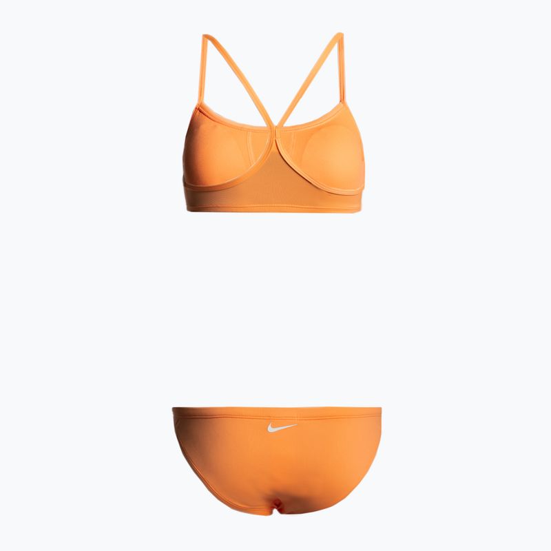Dámske dvojdielne plavky Nike Essential Racerback Bikini pink NESSA211 2