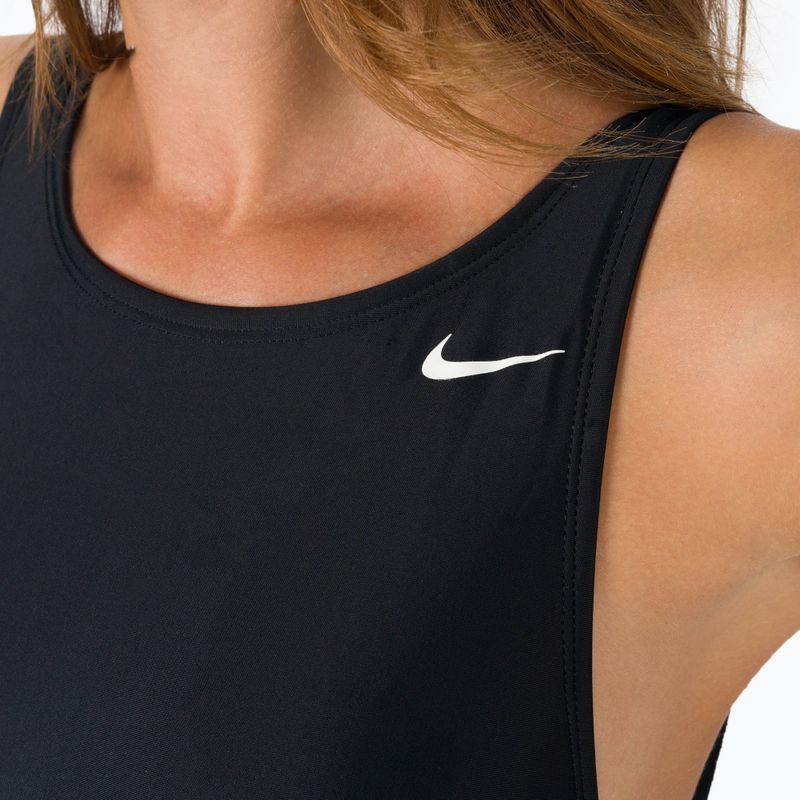 Dámske jednodielne plavky Nike Hydralock Sculpt U-Back black NESSC200-001 7