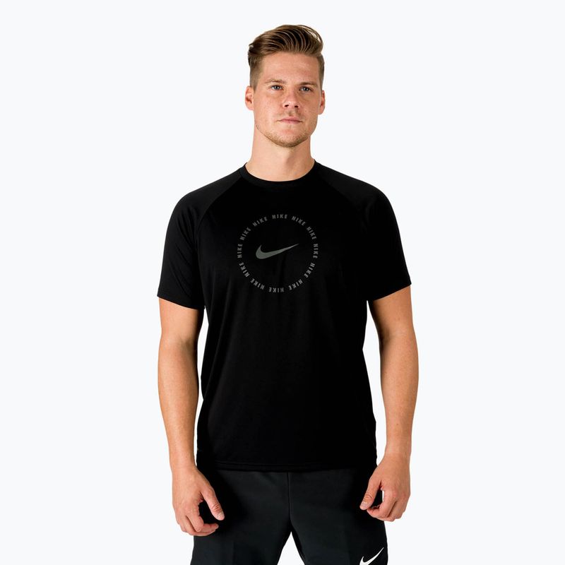 Pánske tréningové tričko Nike Ring Logo black NESSC666-001