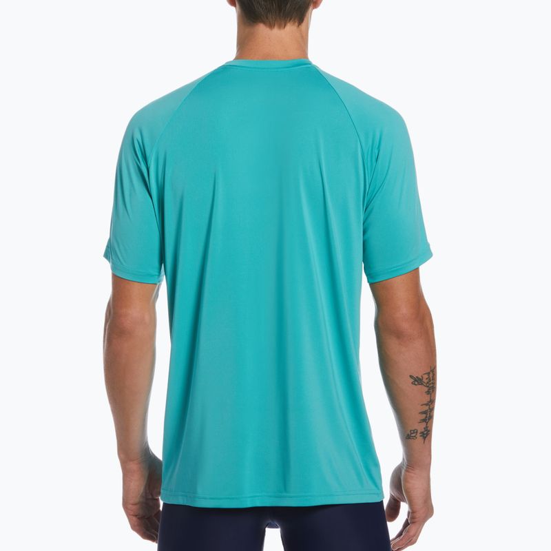 Pánske tréningové tričko Nike Ring Logo tyrkysové NESSC666-339 9