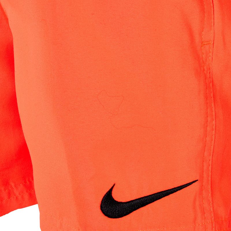 Detské plavecké šortky Nike Essential 4" Volley oranžové NESSB866-618 3