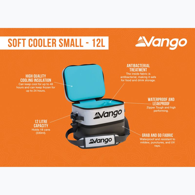 Termo taška Vango Soft Cooler Small 12 l cool grey 7
