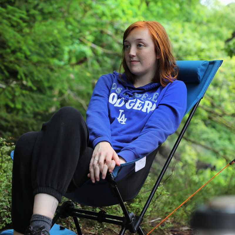 Kempingová stolička Vango Micro Tall Recline Chair mykonos blue 13