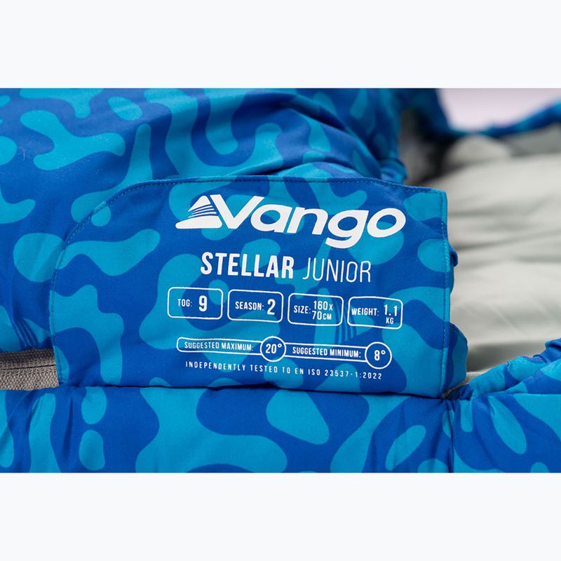 Detský spací vak Vango Stellar Junior atlantic blue 8