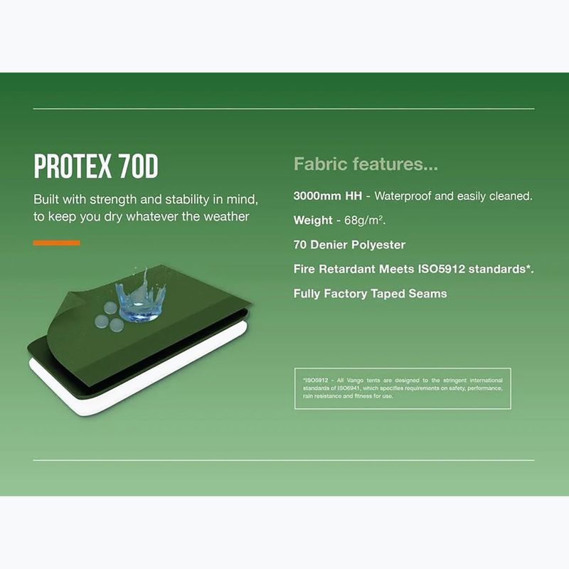 Trekový stan pre 3 osoby Vango Nevis 300 pamir green 14